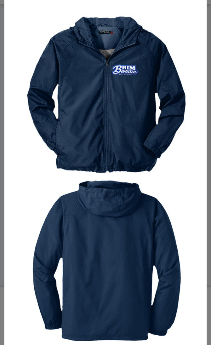 BD logo Sport-Tek Hooded Raglan Jacket