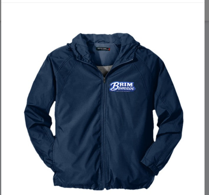 BD logo Sport-Tek Hooded Raglan Jacket