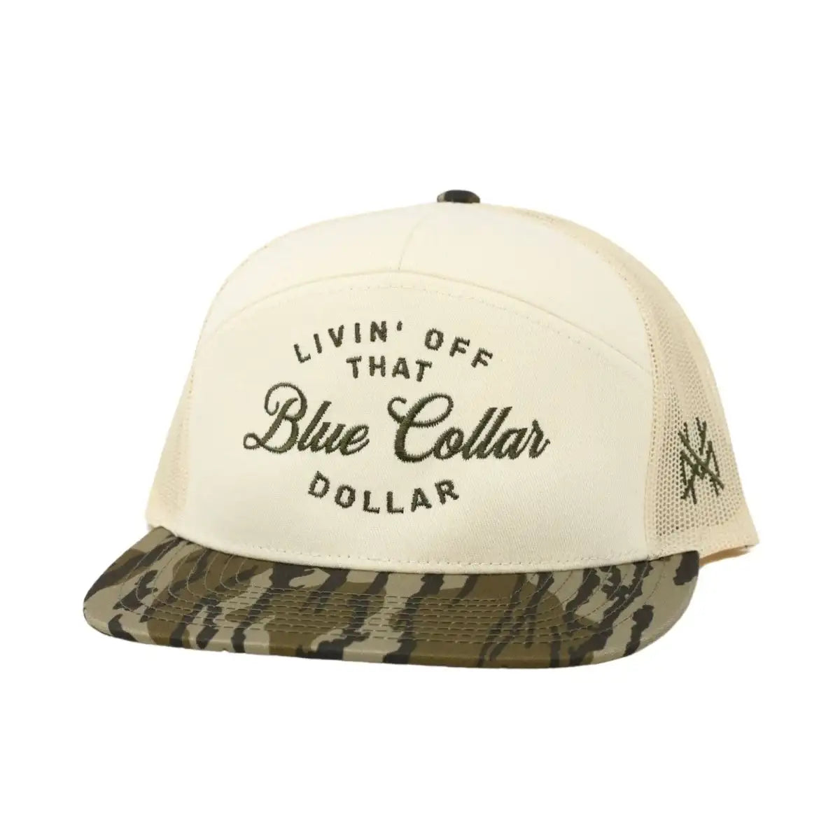 Blue Collar Dollar Snapback Hat