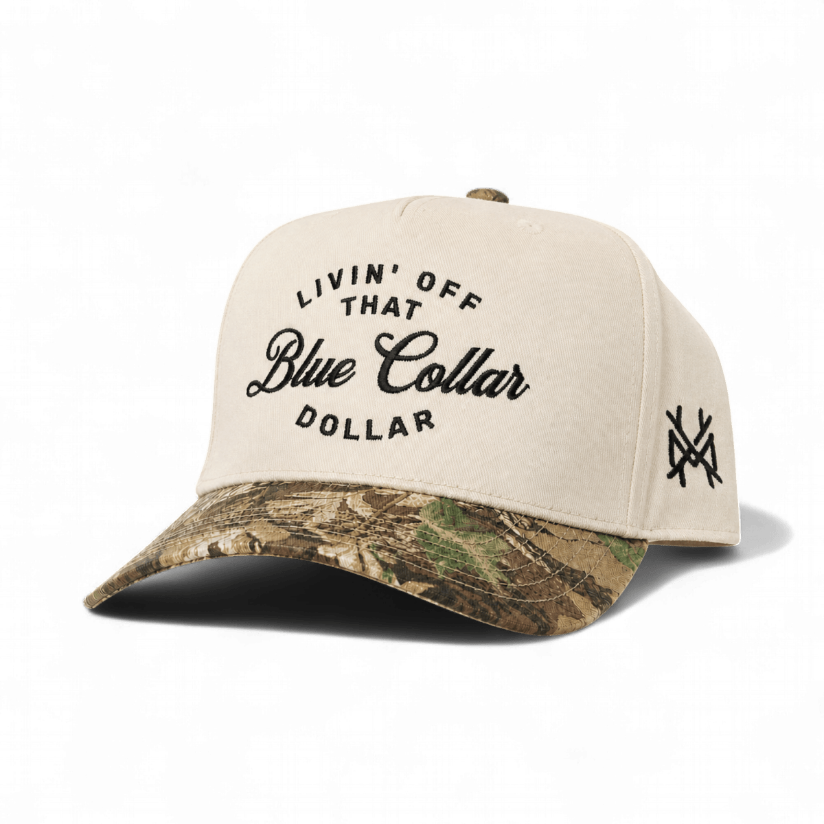 Blue Collar Dollar Snapback Hat