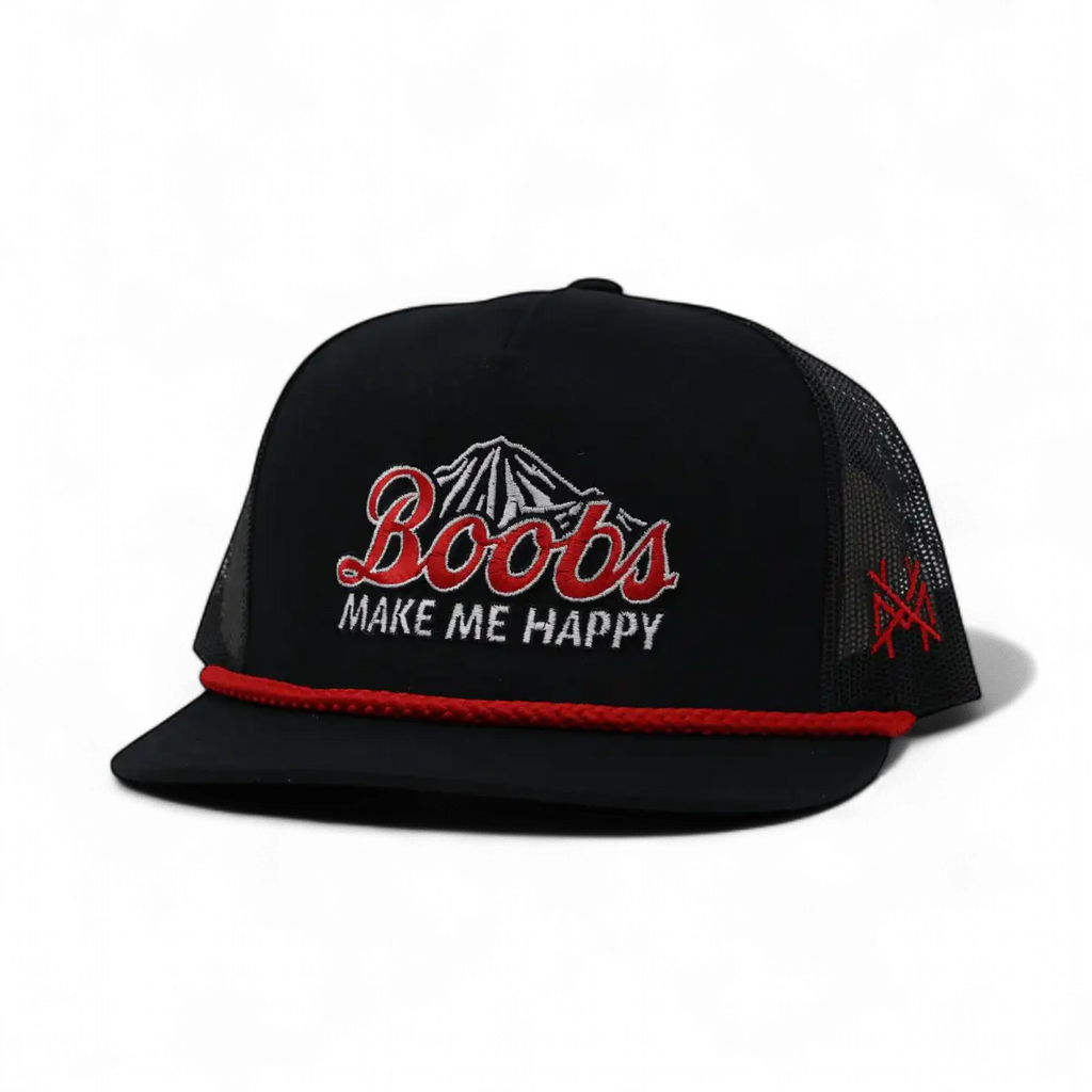 Boobs Make Me Happy Snapback Hat