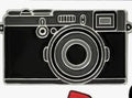 Vintage camera pin