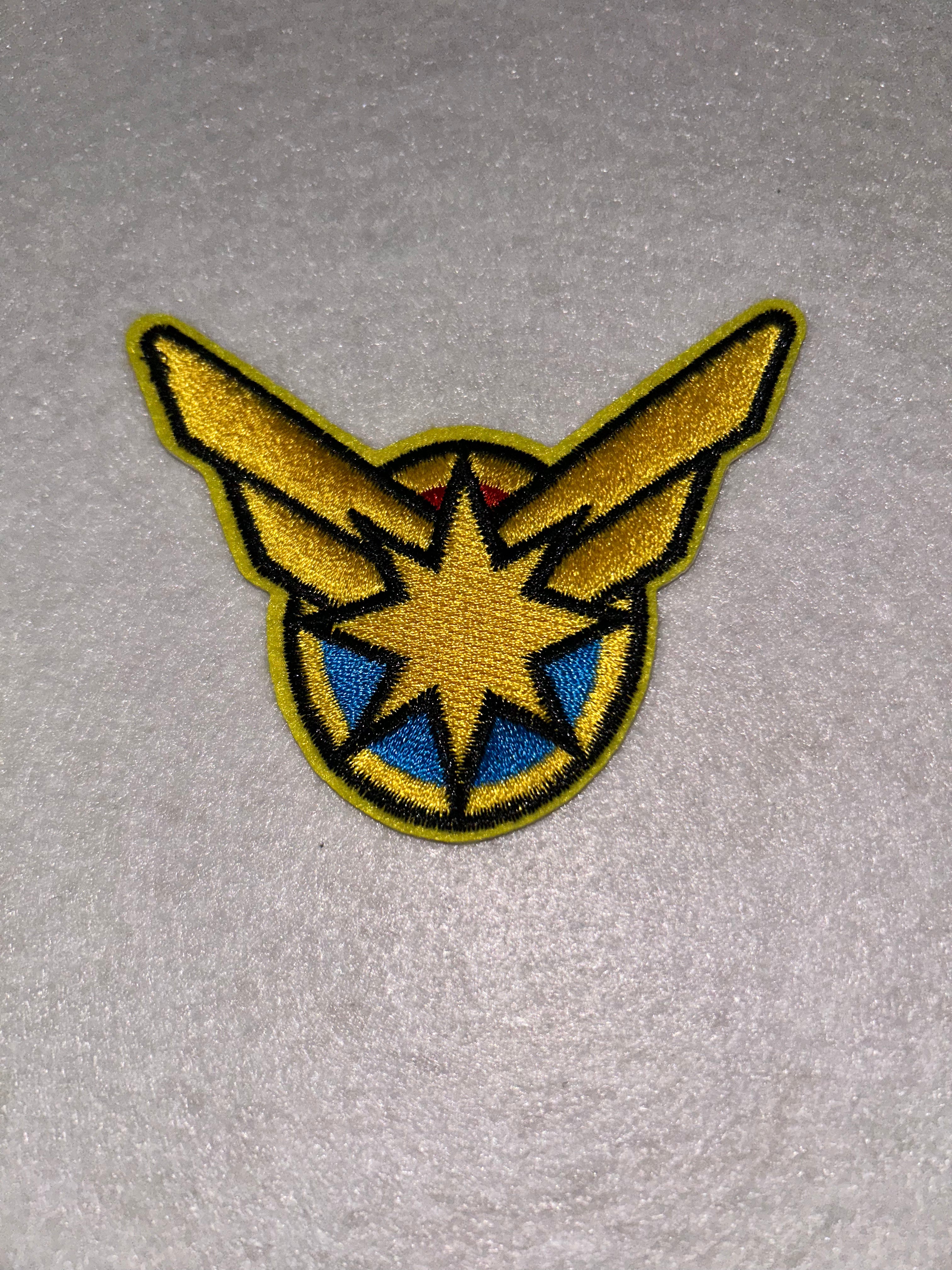 Captain marvel logo patch